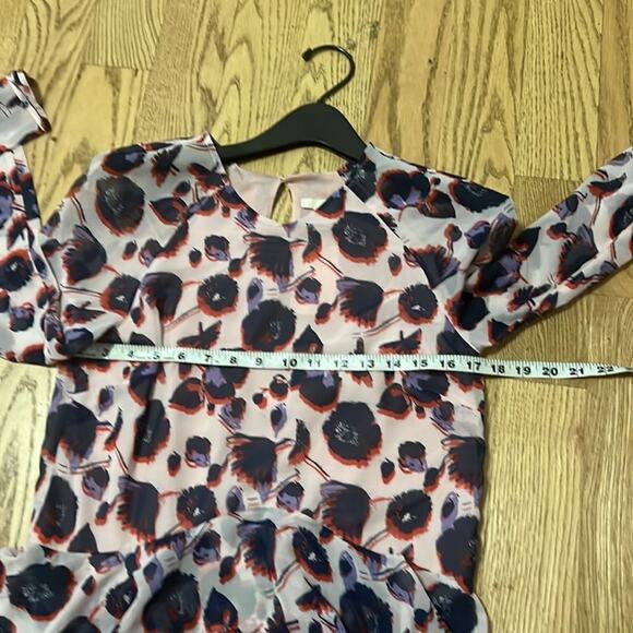 NWT H&M‎ FLORAL TIERED DRESS SIZE 8 - Picture 5 of 8